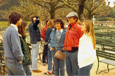Roberto in Golden Gate Park in 1982